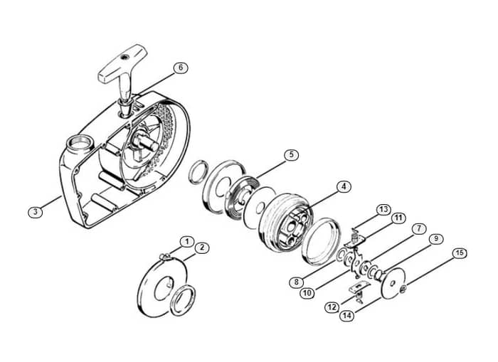 Stihl 041 Fb Rewind Starter - E-Group