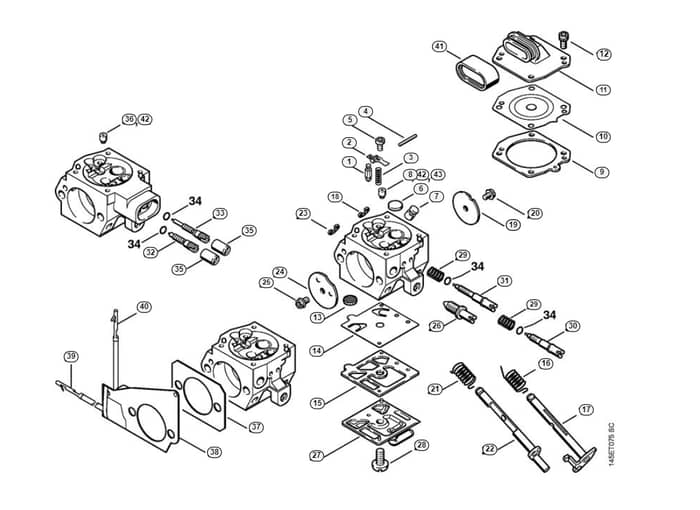 Stihl 046 Magnum Br Carburetor - L-Group