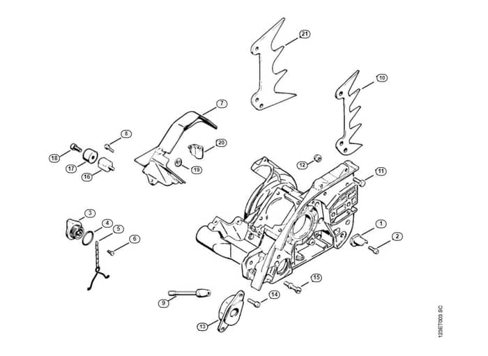 Stihl 056 M Fan Shroud - B-Group