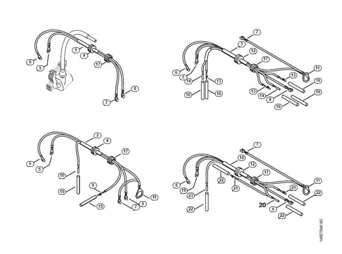 Stihl 046 Magnum Br Wiring Harness - G-Group