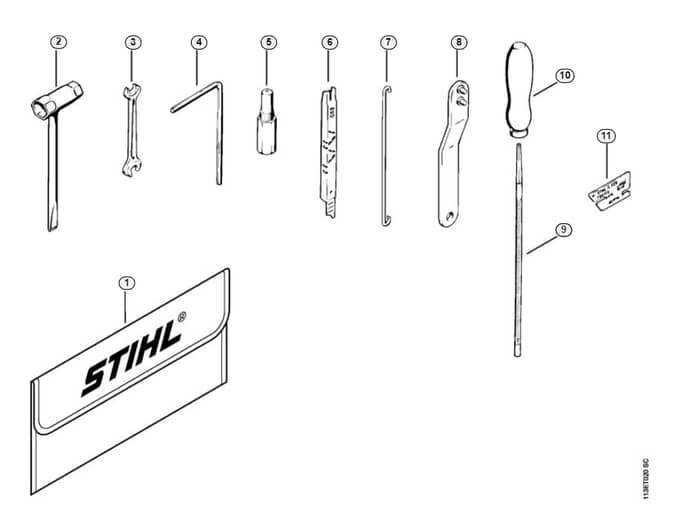 Stihl 031 Tools, Extras - K-Group