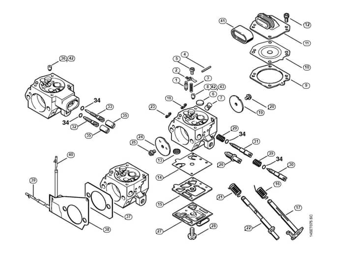 Stihl 046 C Carburetor - L-Group
