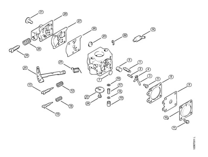 Stihl 010 Av Carburetor - K-Group