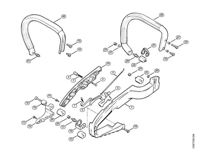 Stihl 010 Av Handle - Q-Group
