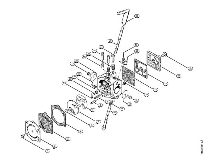Stihl 015 Avq Carburetor - G-Group