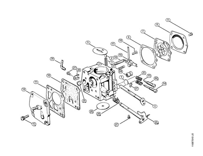 Stihl 041 Avfbq Carburetor - K-Group