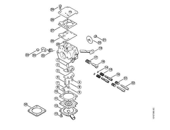 Stihl 038 Mr Carburetor - L-Group