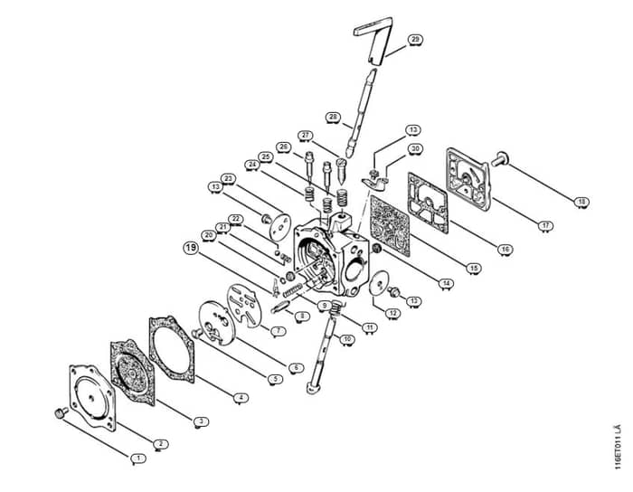 Stihl 015 Ave Carburetor - G-Group