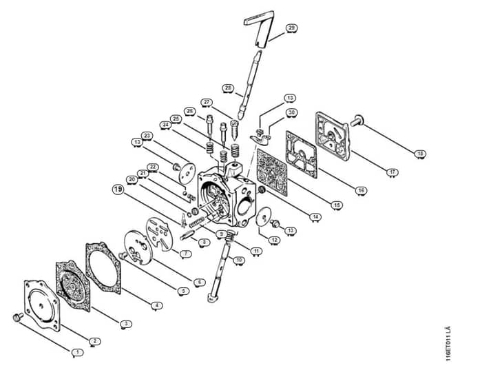 Stihl 015 Lq Carburetor - G-Group