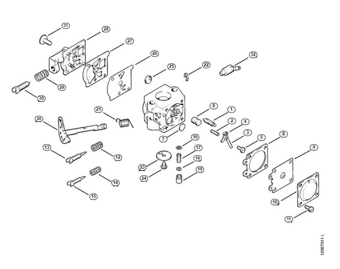 Stihl 010 Aveq Carburetor - K-Group