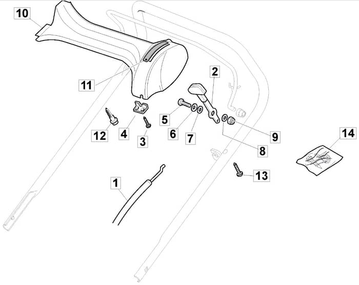 MLF 48 TRHGR - 2009 - 291487038/MFR - Mountfield Rotary Mower Throttle Diagram