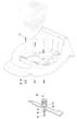 AL511 PD - 2013-2014 - 292155043/M13 - Mountfield Rotary Mower Blade Diagram