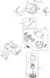 EMPRESS 51 Li - 2021 - 2L0536803/M21 - Mountfield Rotary Mower Motor Diagram
