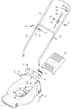 PWR HP 410 PRMA - 2006 - 297430047/BQ - Mountfield Rotary Mower Main Assembly Diagram
