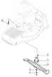 M43 PD - 2007 - 292502143/MO7 - Mountfield Rotary Mower Blade Diagram