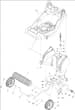 Hayter Hawk 36cm Roller 60V Push - 553A (321000001 - 321999999) - Transmission - Height Of Cut
