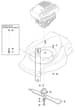 HP45 - 2017-2020 - 299174648/M17 - Mountfield Rotary Mower Blade Diagram