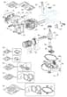 AL511 PD - 2013-2014 - 292155043/M13 - Mountfield Rotary Mower WBE0701 Cylinder Diagram