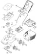 EL 33 - 2003 - 12-4521-51 - Mountfield Rotary Mower Main Assembly Diagram