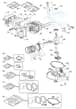 HP454 - 2013-2014 - 299194643/BQ - Mountfield Rotary Mower Cylinder WBE0702 Diagram