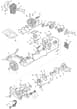 MC 4018 - 2010-2011 - 223818003/MO8 - Mountfield Chainsaw Engine Diagram