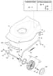 S421R HP - 2014-2018 - 299434043/M14 - Mountfield Rotary Mower Deck Diagram