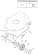 S421R HP - 2019-2022 - 299434043/M19 - Mountfield Rotary Mower Deck Diagram