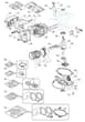 S461 PD ES - 2010-2014 - 299482643/M10 - Mountfield Rotary Mower WBE0701ES Cylinder Diagram