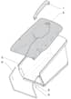 EL 390 R - 2008 - 297591753/UM8 - Mountfield Rotary Mower Grass Bag Diagram