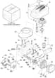 HP45 - 2020-2022 - 2L0481048/AMZ - Mountfield Rotary Mower Engine Diagram