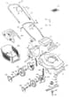 PWR 400 PRMA - 2004 - 24-3181-99 - Mountfield Rotary Mower Main Assembly Diagram