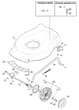 HP46 R - 2012-2013 - 299484043/BQ - Mountfield Rotary Mower Deck Diagram