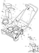 MN 421 - 2010 - 18-2818-80 - Mountfield Snow Thrower Handle Diagram