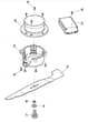 PRINCESS 34 Li - 2013 - 294345063/M13 - Mountfield Rotary Mower Blade Diagram