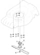 S46 PD Li - 2017-2018 - 295486003/M17 - Mountfield Rotary Mower Blade Diagram