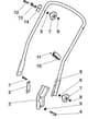 M5010 PD - 2008 - 292502043/M08 - Mountfield Rotary Mower Lower Handle Diagram