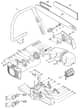 MC 443 - 2006-2007 - 224718003/MOU - Mountfield Chainsaw Housing Diagram