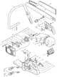 MC 5020 - 2009 - 224220003/MO8 - Mountfield Chainsaw Housing Diagram