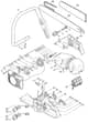 MC 509 - 2006-2007 - 225120003/MOU - Mountfield Chainsaw Housing Diagram