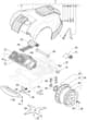 MTF 2000 S - 2018-2019 - 2R2005153/MTF - Mountfield Robot Mower Blade Diagram