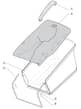 EL 390 R - 2010 - 297591753/UM9 - Mountfield Rotary Mower Grass Bag Diagram