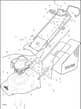 Hayter Jubilee AD - 424V (424V001001 - 424V099999) - Upper Mainframe Diagram