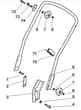M5030 PD - 2008 - 292502033/M08 - Mountfield Rotary Mower Lower Handle Diagram