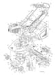 Hayter Harrier 56 AD ES - 341A (341A001001 - 341A099999) - Mainframe Assembly