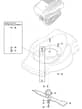 MOLEMASTER 46HP - 2016-2018 - 299174648/M16 - Mountfield Rotary Mower Blade Diagram