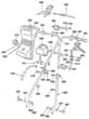 Qualcast Suffolk Punch 35S - F016L80401 - Handle Assembly