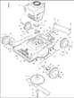 Hayter Hayterette Professional - 284N (284N001001 - 284N099999) - Lower Mainframe Diagram
