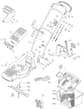 M4 HP - 2006 - 12-5534-83 - Mountfield Rotary Mower Main Assembly Diagram