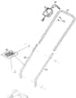 ME 370 - 2019-2020 - 297370068/AMZ - Mountfield Rotary Mower Handle Diagram