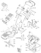 MB432 SBVE - 2005 - 12-1798-89 - Mountfield Rotary Mower Main Assembly Diagram